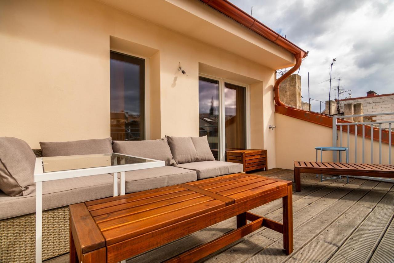 Prague Days - Premium Loft W Terrace - View - Netflix - Ac Apartment Exterior photo